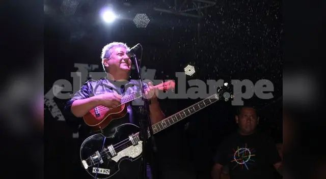 Cucho encendió a todo su público. Cucho encendió a todo su público.