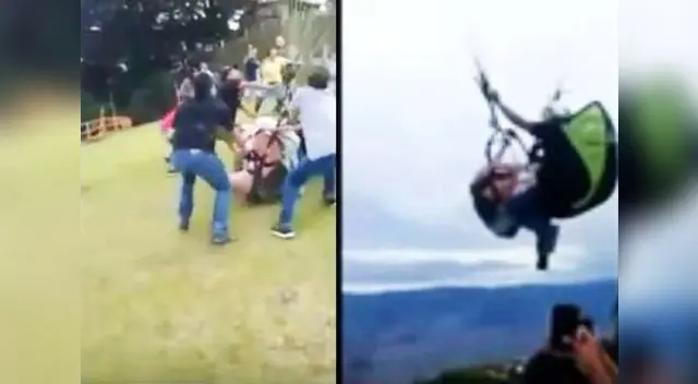 El animal fue amarrado con mucha fuerza para que no se suelte.