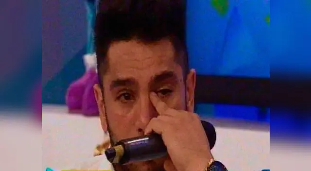 Rafael Cardozo lloró en vivo por reality.
