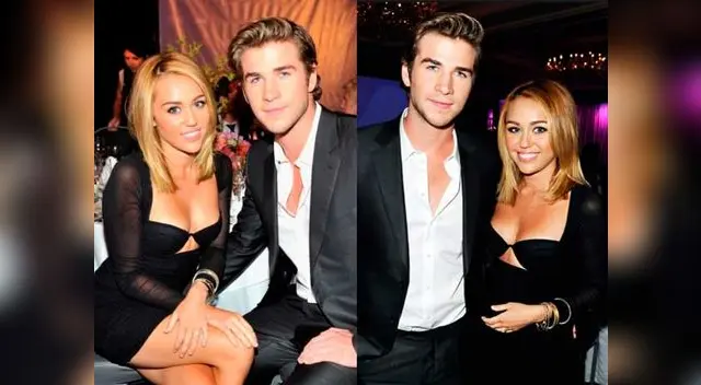 Miley Cyrus y Liam Hemsworth.