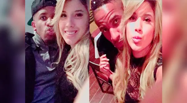 Jefferson Farfán y Yahaira Plasencia. Jefferson Farfán y Yahaira Plasencia.