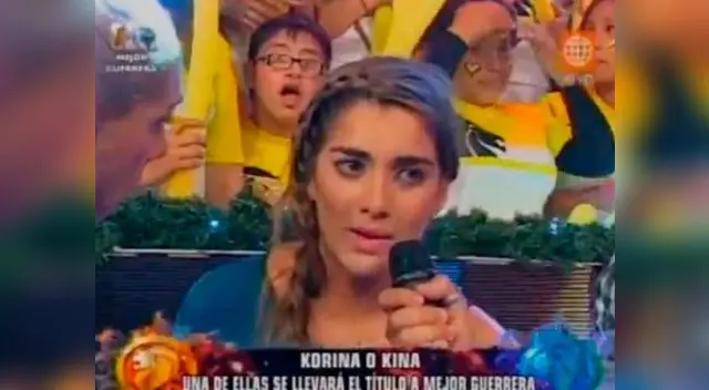 Korina no contuvo sus lágrimas en el reality. Korina no contuvo sus lágrimas en el reality.