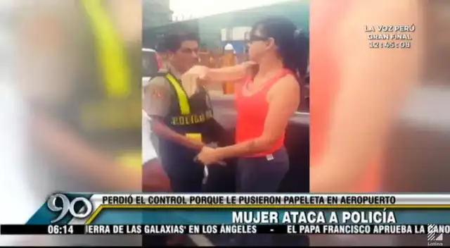 Silvana Buscaglia Zapler es acusada de agredir e insultar a efectivo policial