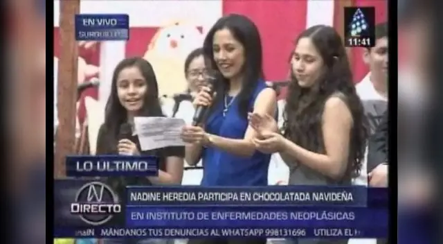 Comaprtió su espíritu navideño