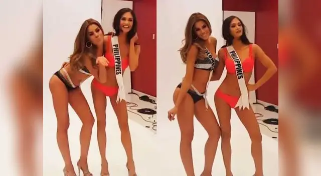 Ariadna Gutiérrez y Pia Alonso.