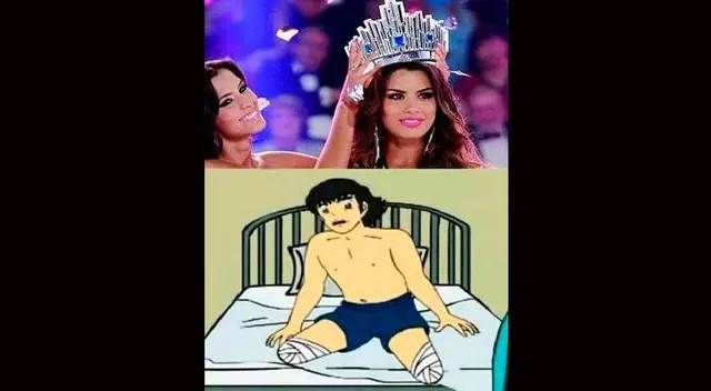 Memes que ironizan a Miss Colombia.