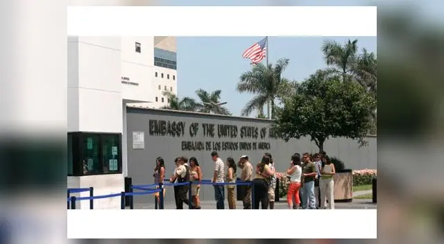 Las colas en embajada de EE.UU. pronto podrían acabar Las colas en embajada de EE.UU. pronto podrían acabar
