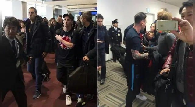 Lionel Messi también fue silbado en el estadio. 