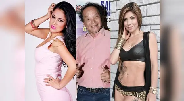 Katy Jara, Melcochita y Milena Zárate.