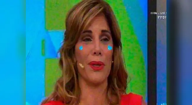 Sandra Arana 'se quebró' en vivo.