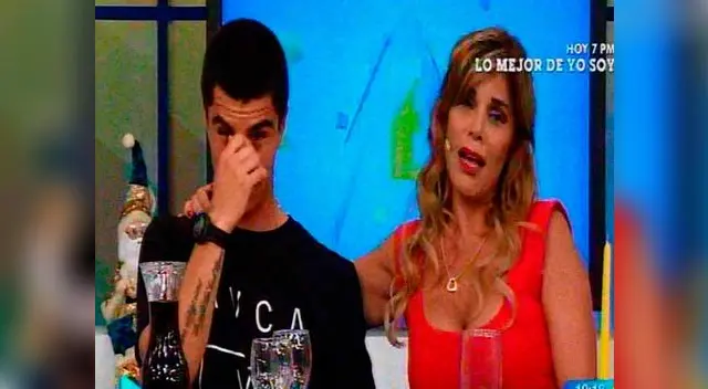 Sandra Arana 'se quebró' en vivo.