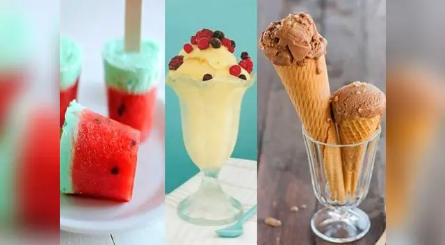 Prepara ricos postres para el verano 2016.