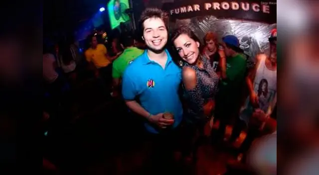 Alexander Geks y Milett Figueroa.