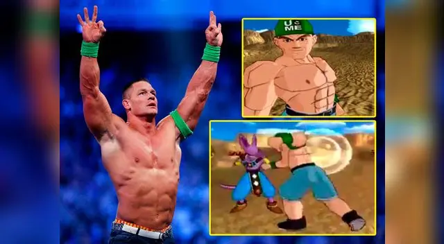 Luchador de la WWE enfrenta a villanos del mundo de Dragon Ball Luchador de la WWE enfrenta a villanos del mundo de Dragon Ball