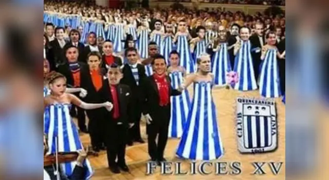 También recordaron el 'Día del Hincha Blanquiazul'.