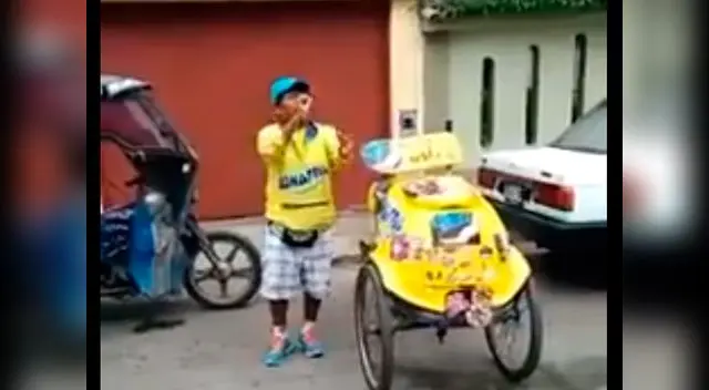 El vendedor sorprendió en las redes sociales. El vendedor sorprendió en las redes sociales.