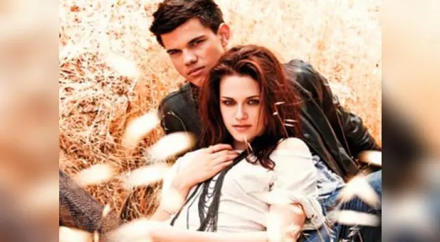 Taylor Lautner y Kristen Stewart.