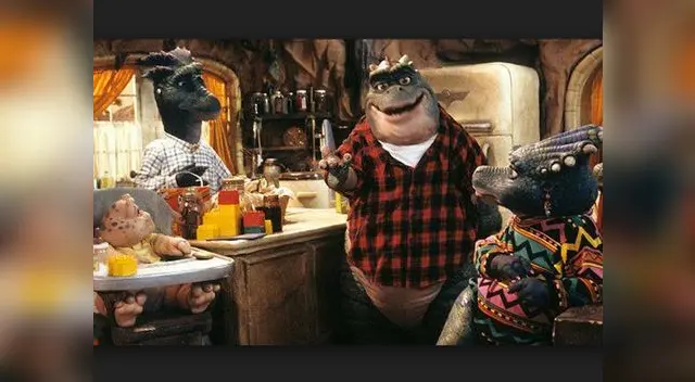 La familia del bebé Sinclair en su detrás de cámaras. La familia del bebé Sinclair en su detrás de cámaras.