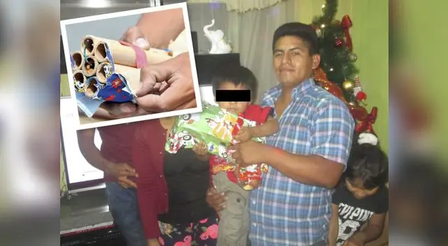 El primer minuto del año se convirtió en tragedia para padre e hijo por la detonación de una bombarda.