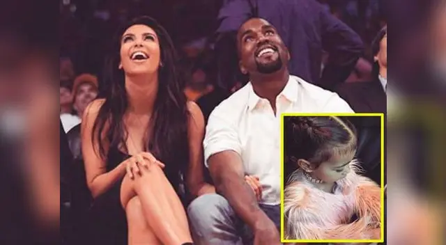 Hija de Kim Kardashian es juzgada en las redes sociales.