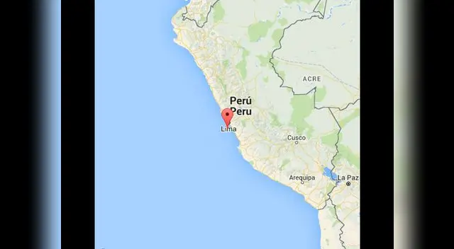 Movimiento se registró en el mar Movimiento se registró en el mar