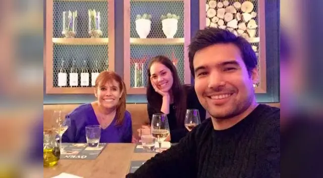 Magaly, Karen y Ezio.