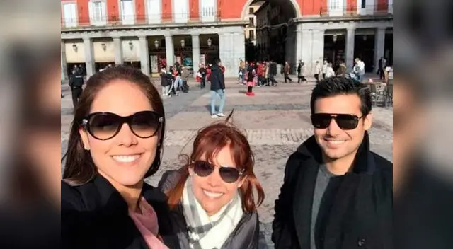 Karen, Magaly y Ezio.