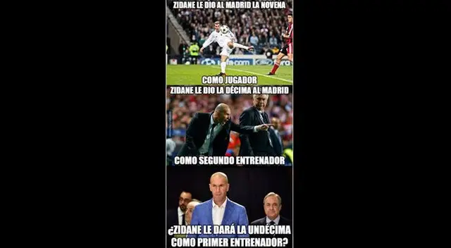 Los usuarios parodiaron el futuro del Real Madrid.