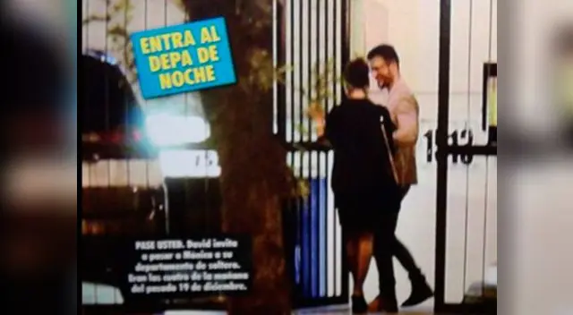 Mónica Sánchez y David Villanueva, ampayados por la revista de Magaly Medina.