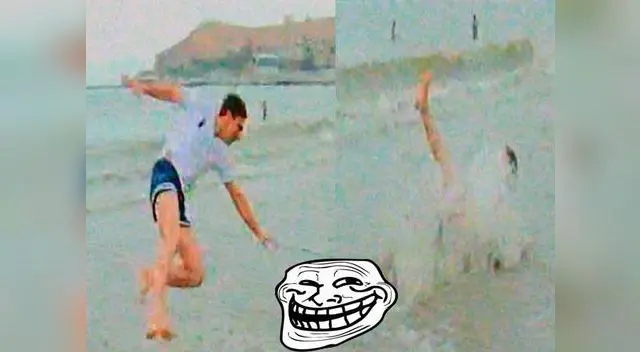 Antonio Pavón se cayó por intentar ser 'divertido'.