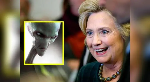 Hillary Clinton hará de todo para averiguar sobre la existencia alienígena.