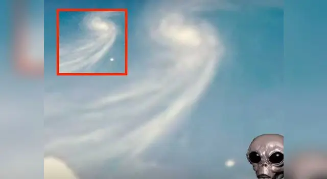 ¿OVNI en el cielo de Ginebra?