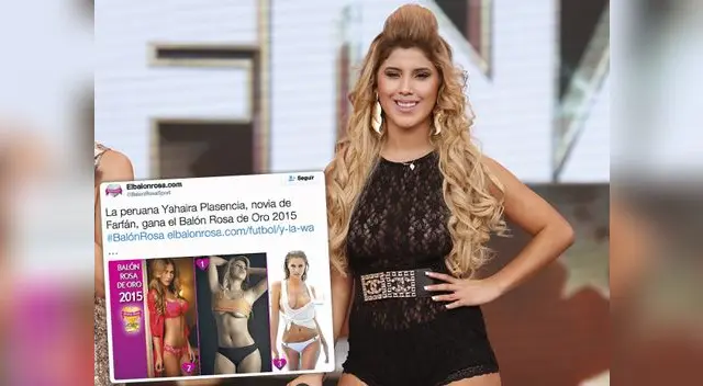 Rubia tentación y la 'Foquita' Farfán recibieron la noticia en Brasil y celebraron juntos.