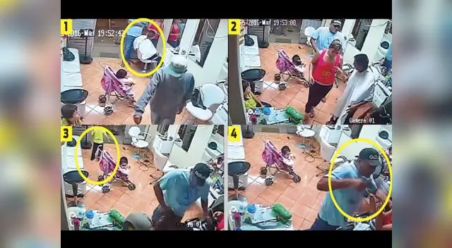 Así fue el asalto en local de San Juan de Miraflores.