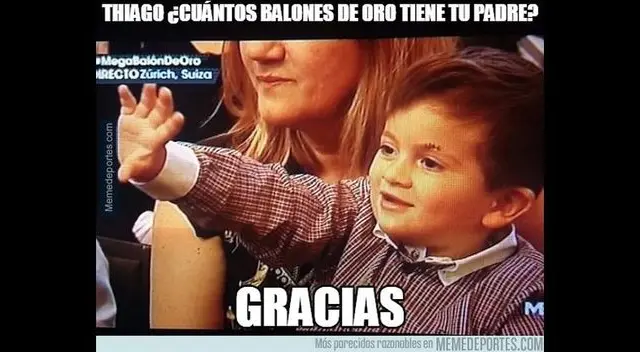 Balón de oro 2015 y los memes del triunfo de Lionel Messi Balón de oro 2015 y los memes del triunfo de Lionel Messi
