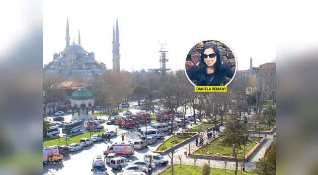 Peruana solo que resultó herida. Peruana solo que resultó herida.