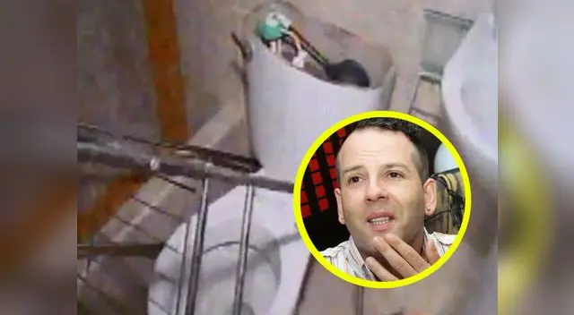 Inquilinos de Ricky Trevitazo se llevaron hasta la tapa del water.