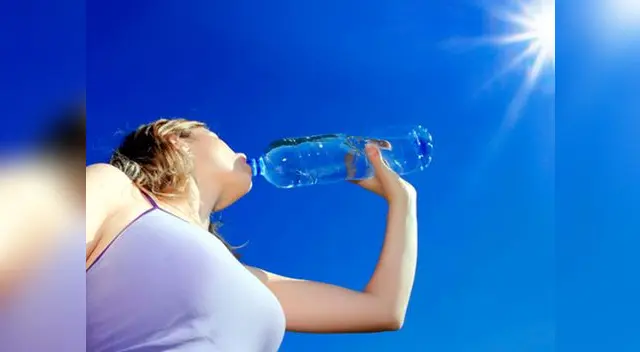 Toma agua debidamente este verano.