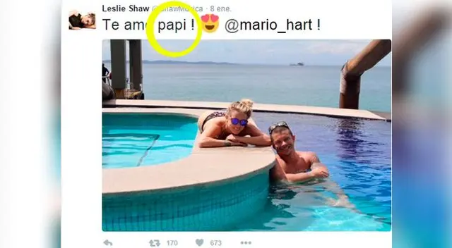 Leslie Shaw también usa la misma palabra de cariño que Alejandra Baigorria.