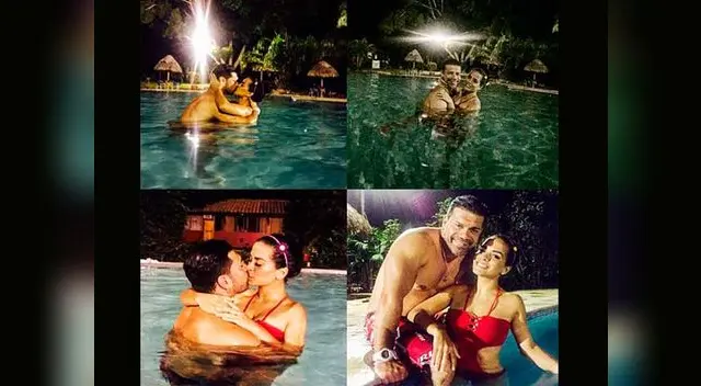 Tomate y su novia en Tarapoto.