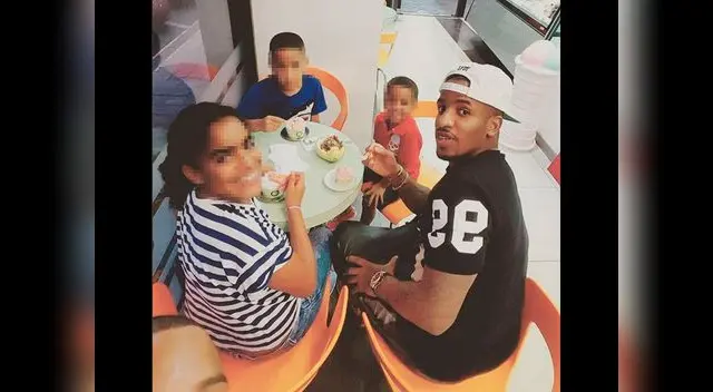 Pelotero compartió momento especial con sus hijos