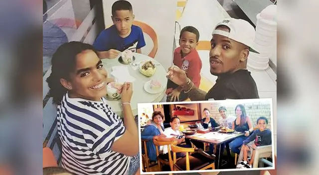 También subió foto de sus pequeños con Diego Chávarri. También subió foto de sus pequeños con Diego Chávarri.