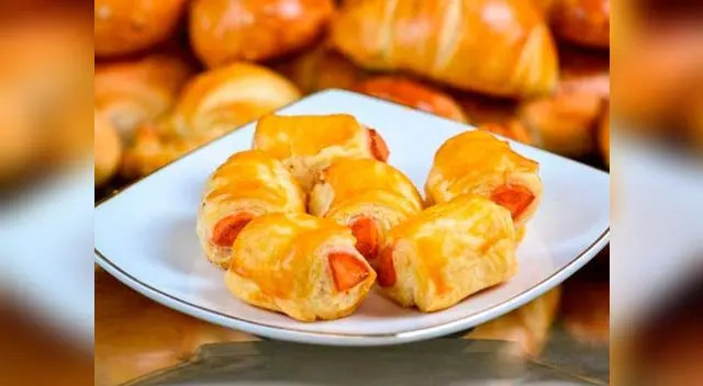 Enrollado de hot dog.