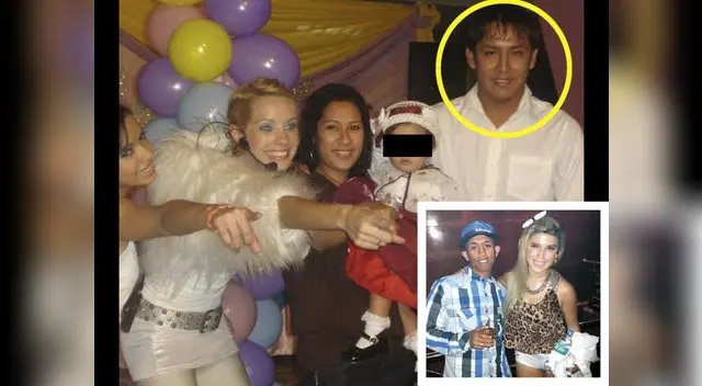 Brenda en fiesta familiar de Servando. En recuadro Yahaira y amigo de prófugo. Brenda en fiesta familiar de Servando. En recuadro Yahaira y amigo de prófugo.