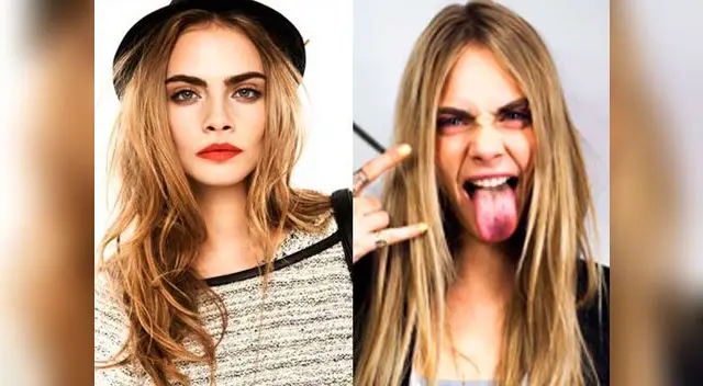 Cara Delevigne.