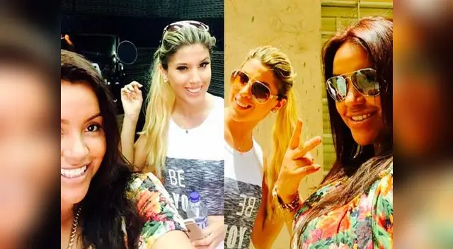 Yahaira Plasencia y Shantall Oneto. Yahaira Plasencia y Shantall Oneto.