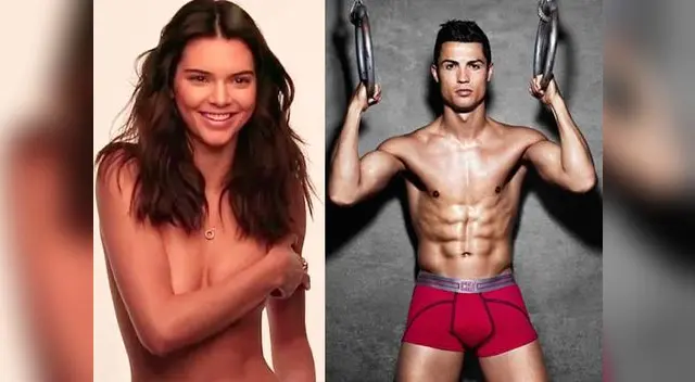 Kendall Jenner y Cristiano Ronaldo. Kendall Jenner y Cristiano Ronaldo.
