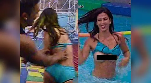 Modelo pasó bochornoso incidente durante un juego del reality. Modelo pasó bochornoso incidente durante un juego del reality.