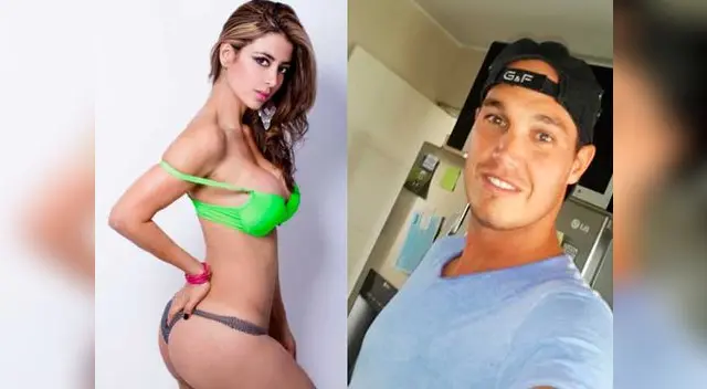 Claudia Ramírez y George Forsyth.