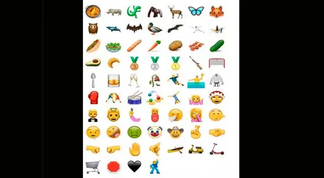 Emojis para 2016.